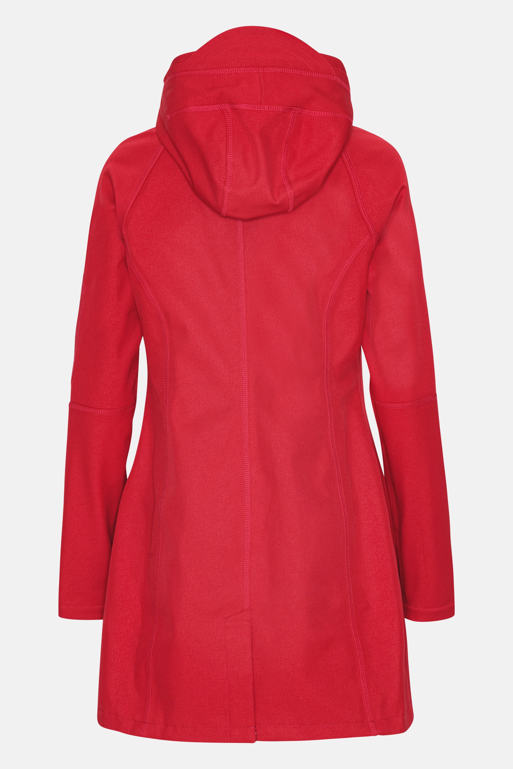Softshell Regenmantel - Deep Red